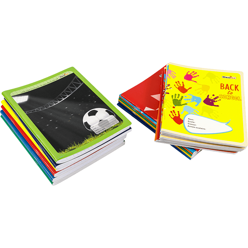 Pelbagai warna disediakan Buku Latihan