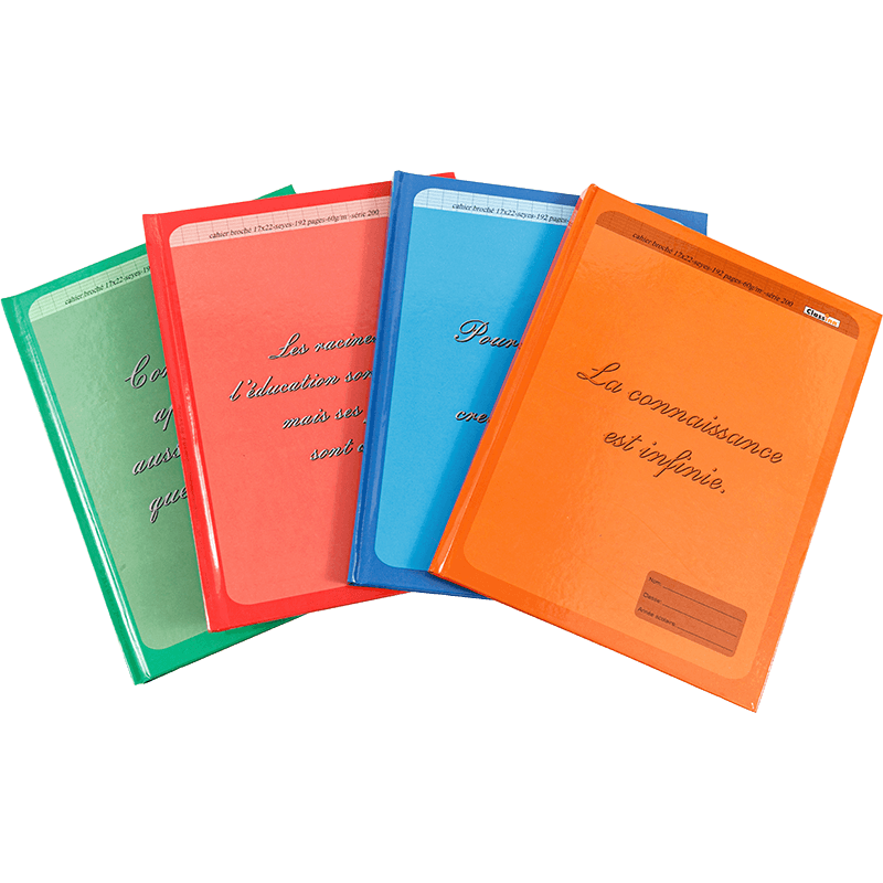 garisan mendatar Buku Nota Kulit Keras