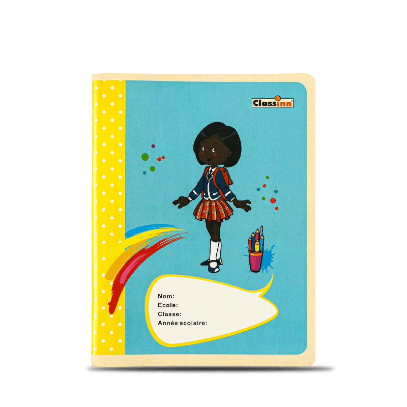Buku Latihan Gadis Comel Biru Hijau
